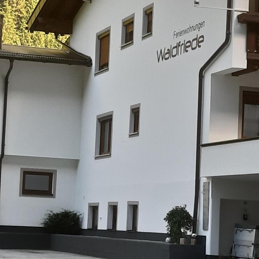 Appartement Haus Waldfriede à Sankt Leonhard im Pitztal Extérieur photo