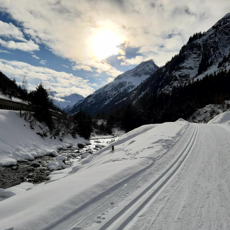 Appartement Haus Waldfriede à Sankt Leonhard im Pitztal Extérieur photo