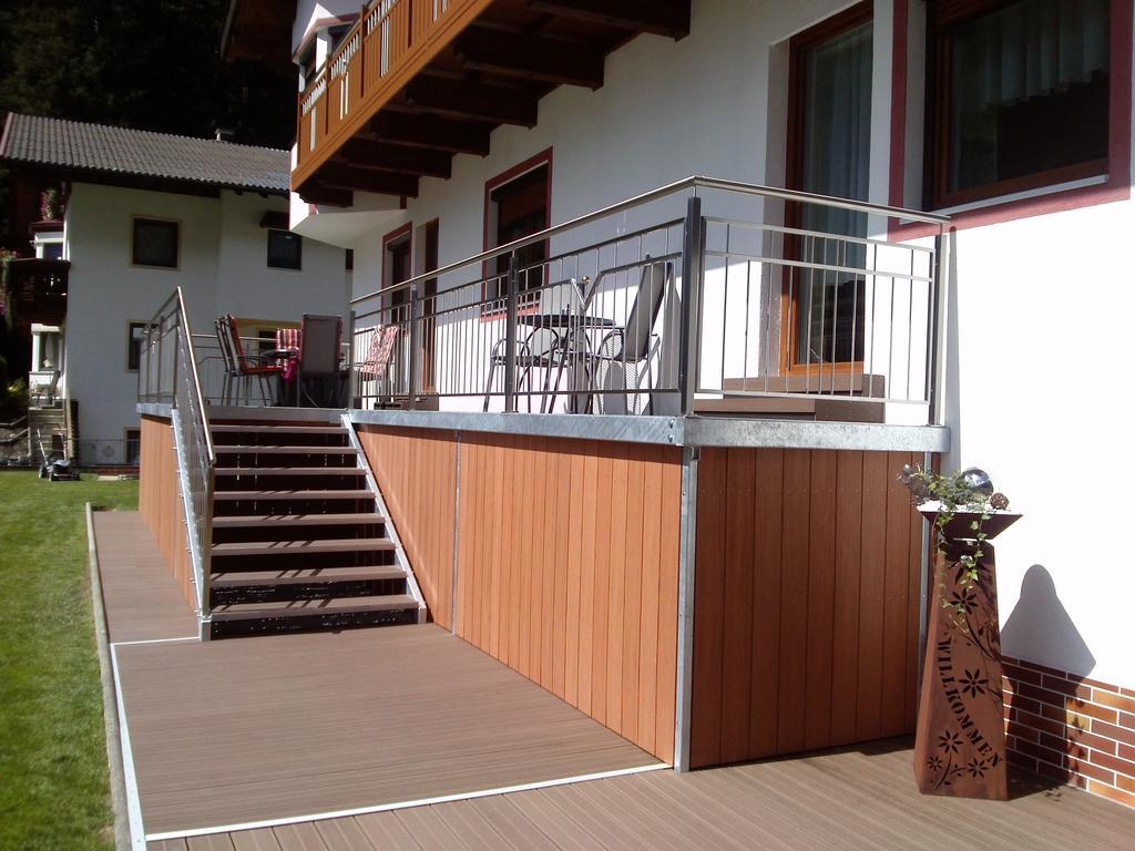 Appartement Haus Waldfriede à Sankt Leonhard im Pitztal Extérieur photo